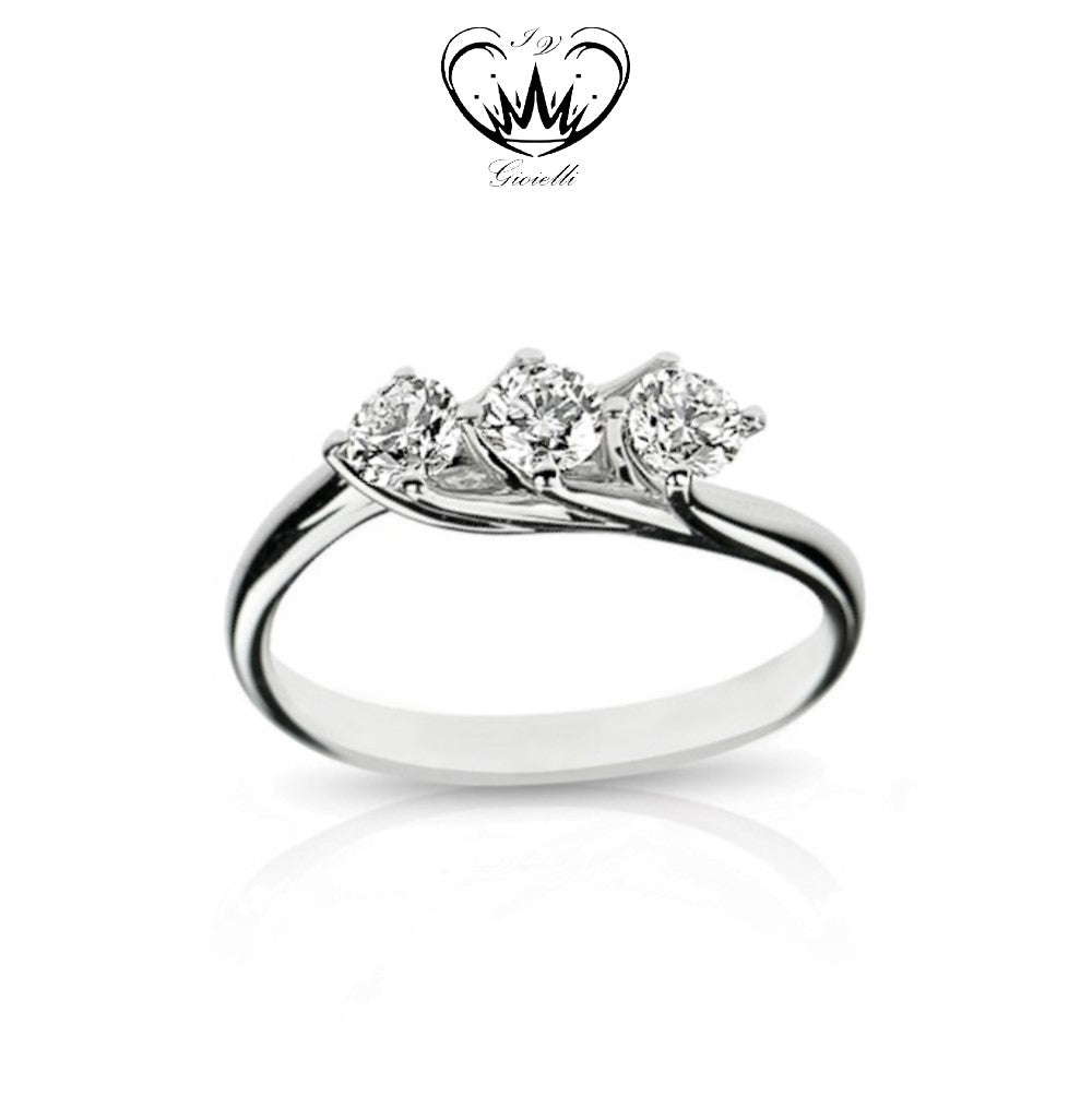 ANELLO TRILOGY GIOIELLI IV ct. 0,60  ref. 01861010