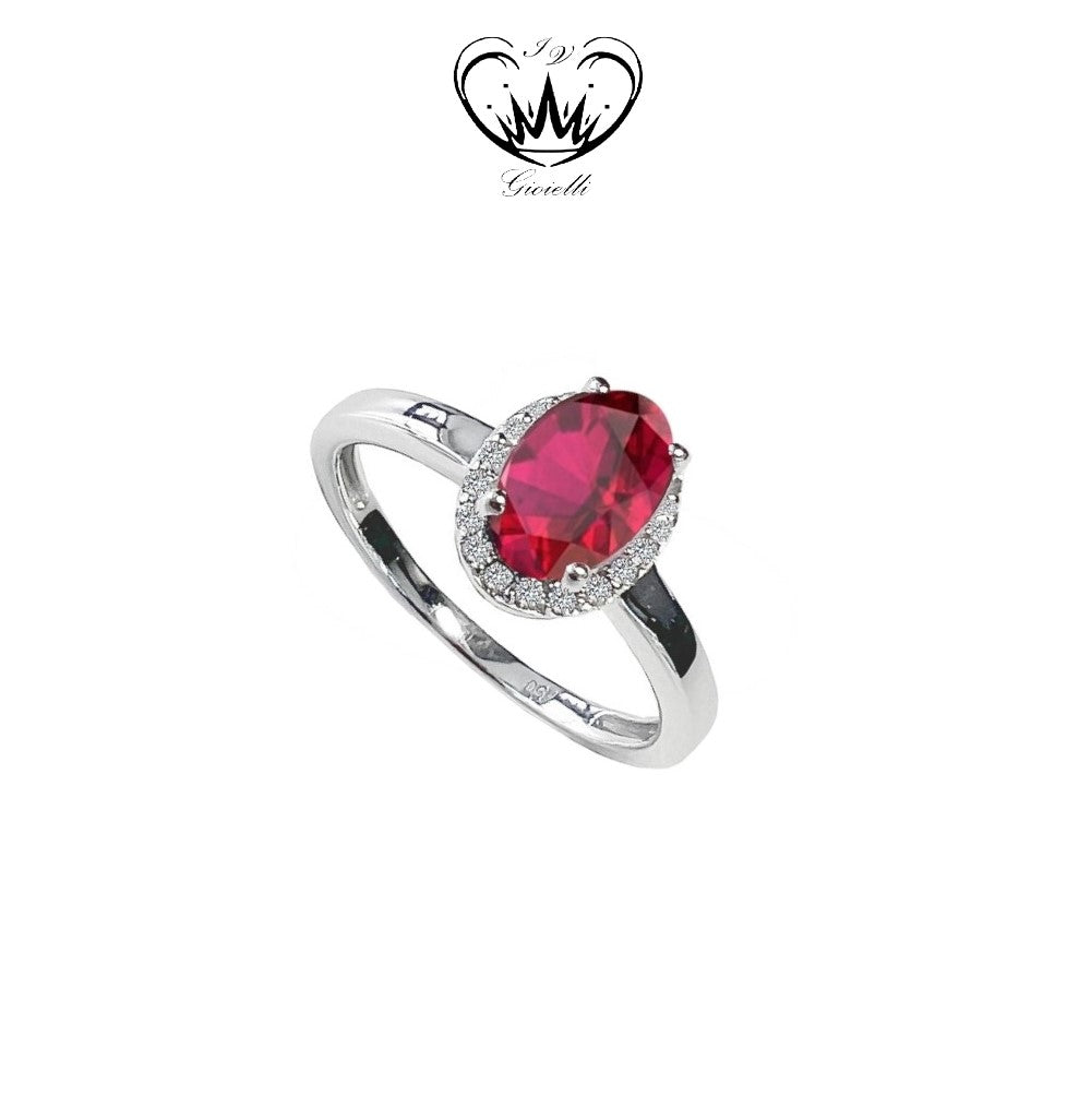 ANELLO CON RUBINO GIOIELLI IV ct. 0,15 Rub. ct. 1,15 ref. 01951010