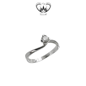ANELLO SOLITARIO GIOIELLI IV ct. 0,12 ref. 02001010