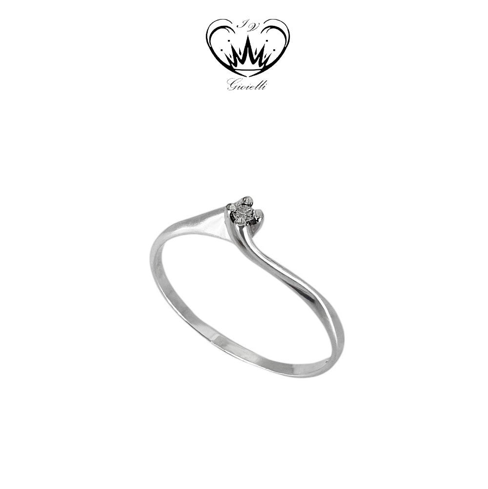 ANELLO SOLITARIO GIOIELLI IV ct. 0,03 ref. 02041010