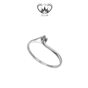 ANELLO SOLITARIO GIOIELLI IV ct. 0,03 ref. 02041010