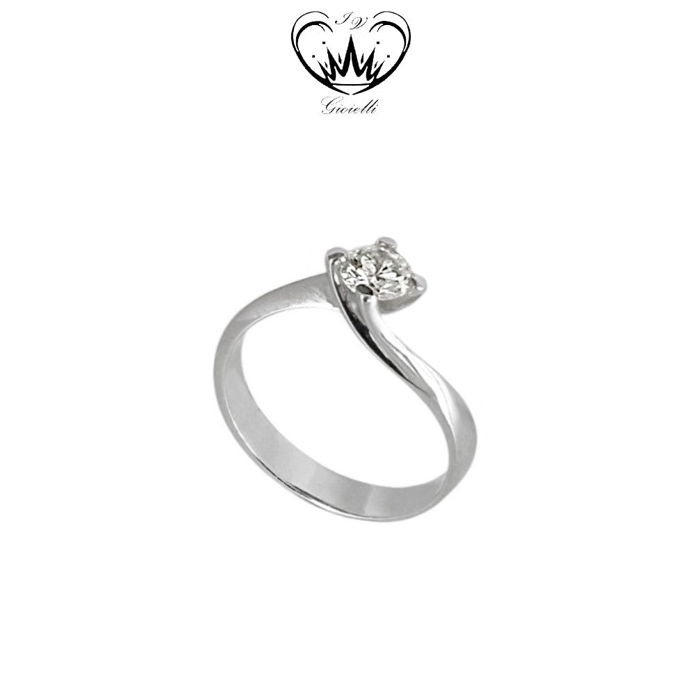 ANELLO SOLITARIO GIOIELLI  IV ct. 0,40 ref. 02091010