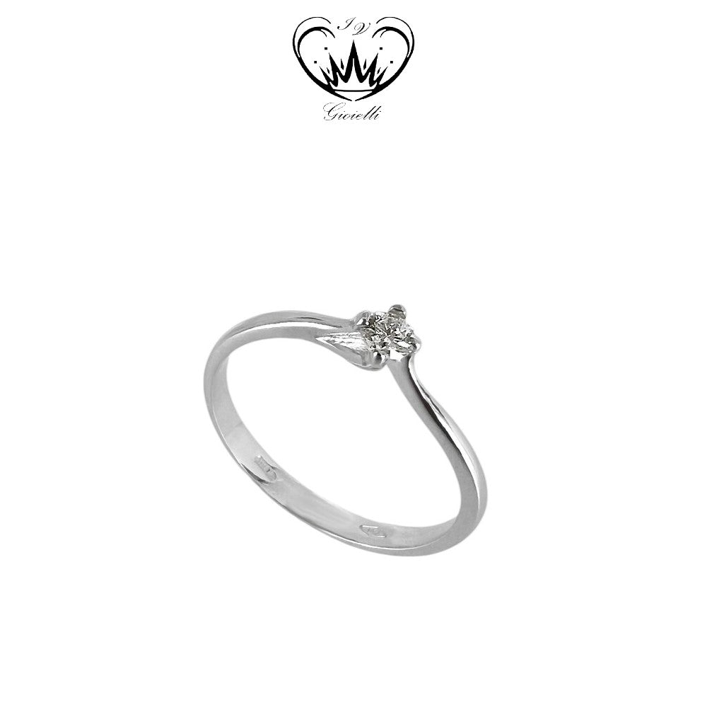 ANELLO SOLITARIO GIOIELLI IV ct. 0,12 ref. 02241010