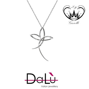 COLLANA CON CROCE DALU ct. 0,10  ref.12471010q7