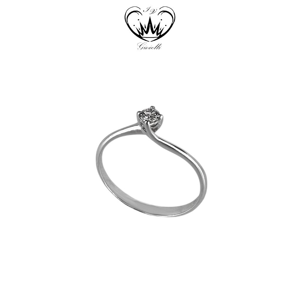ANELLO SOLITARIO GIOIELLI IV ct. 0,08  ref. 13141010