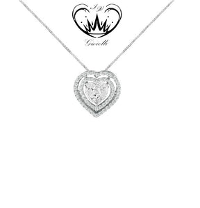 COLLANA CON CUORE GIOIELLI IV ct. 0,47 ref.14121010