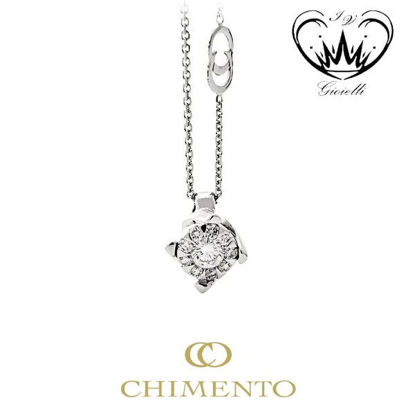 COLLANA PUNTO LUCE CHIMENTO ct. 1,00 ref. 1G00291ZZ1500