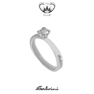 ANELLO SOLITARIO SALVINI ct. 0,28 ref. 20011342