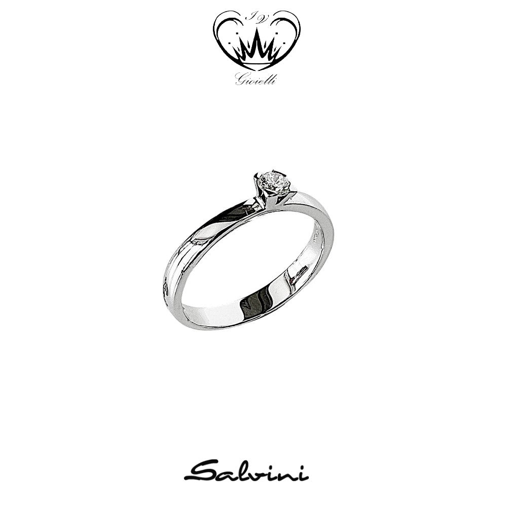 ANELLO SOLITARIO SALVINI ct. 0,16 ref. 20011361
