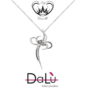 COLLANA CON CROCE DALU’ ct. 0,11  ref. 20951010