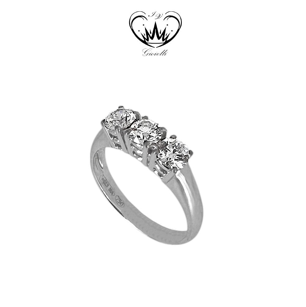 ANELLO TRILOGY GIOIELLI IV ct.0,94  ref.21921010