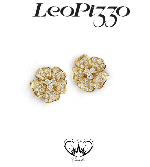 ORECCHINI LEO PIZZO FLORA ref. 229947