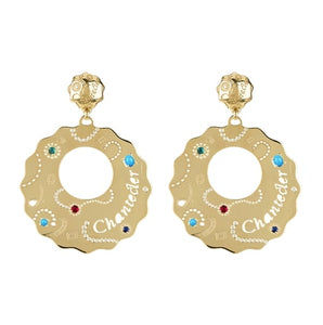ORECCHINI CHANTECLER ORO G 9KT ref. 30374