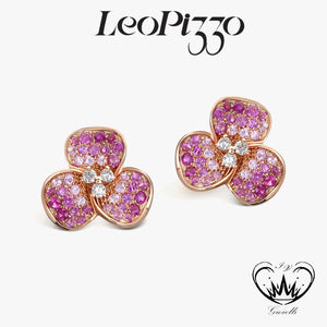 ORECCHINI LEO PIZZO FLORA ref. 760091