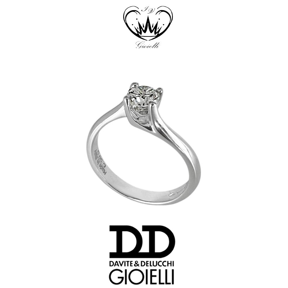 ANELLO SOLITARIO DD GIOIELLI ct. 0,50 ref. AA00119150S
