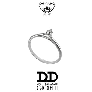 ANELLO SOLITARIO DD GIOIELLI ct. 0,08 ref. AA00305008S