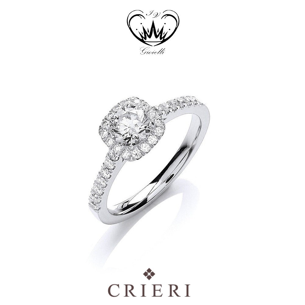 ANELLO SOLITARIO CRIERI ALLURE ref.AFAALK030WG1140