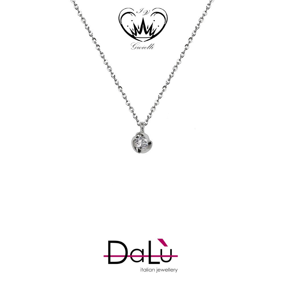 COLLANA PUNTO LUCE DALU ct. 0,04 ref. ALX685Q7X+