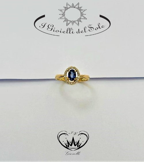 ANELLO I GIOIELLI DEL SOLE ORO 18KT ZB ref. ANC300GZ-060