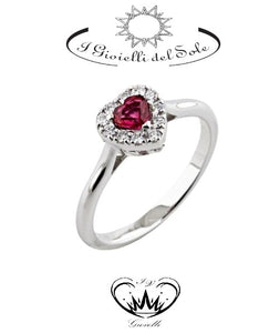 ANELLO I GIOIELLI DEL SOLE CUORE ref. ANC39BR-010