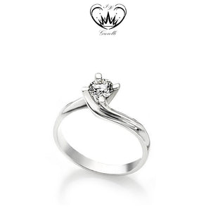 ANELLO SOLITARIO GIOIELLI IV ct. 0,20 ref. AP20031010
