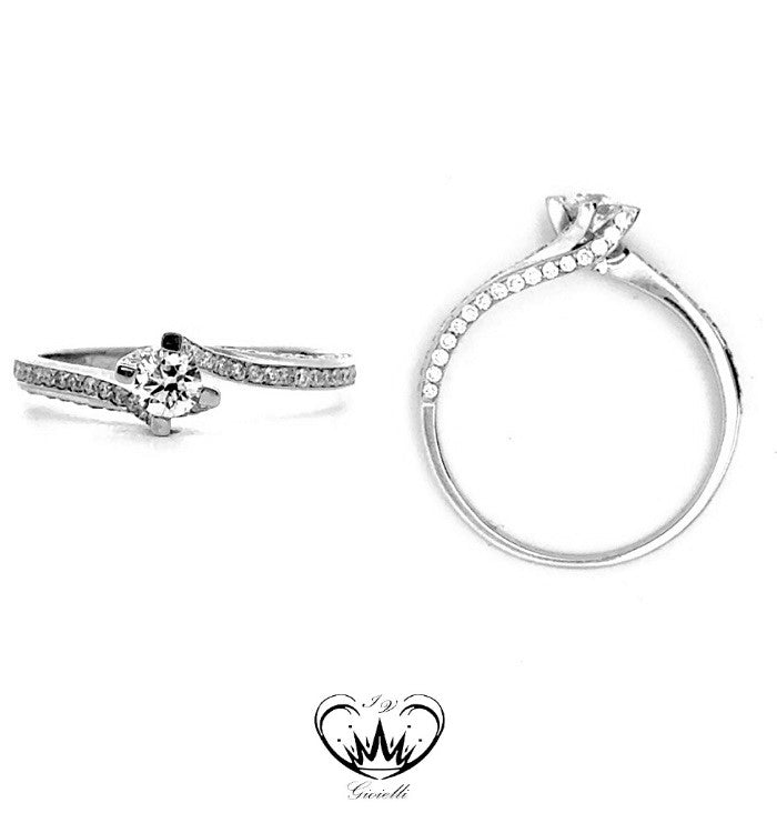 ANELLO SOLITARIO IV GIOIELLI  ref. APANSOLVALDB