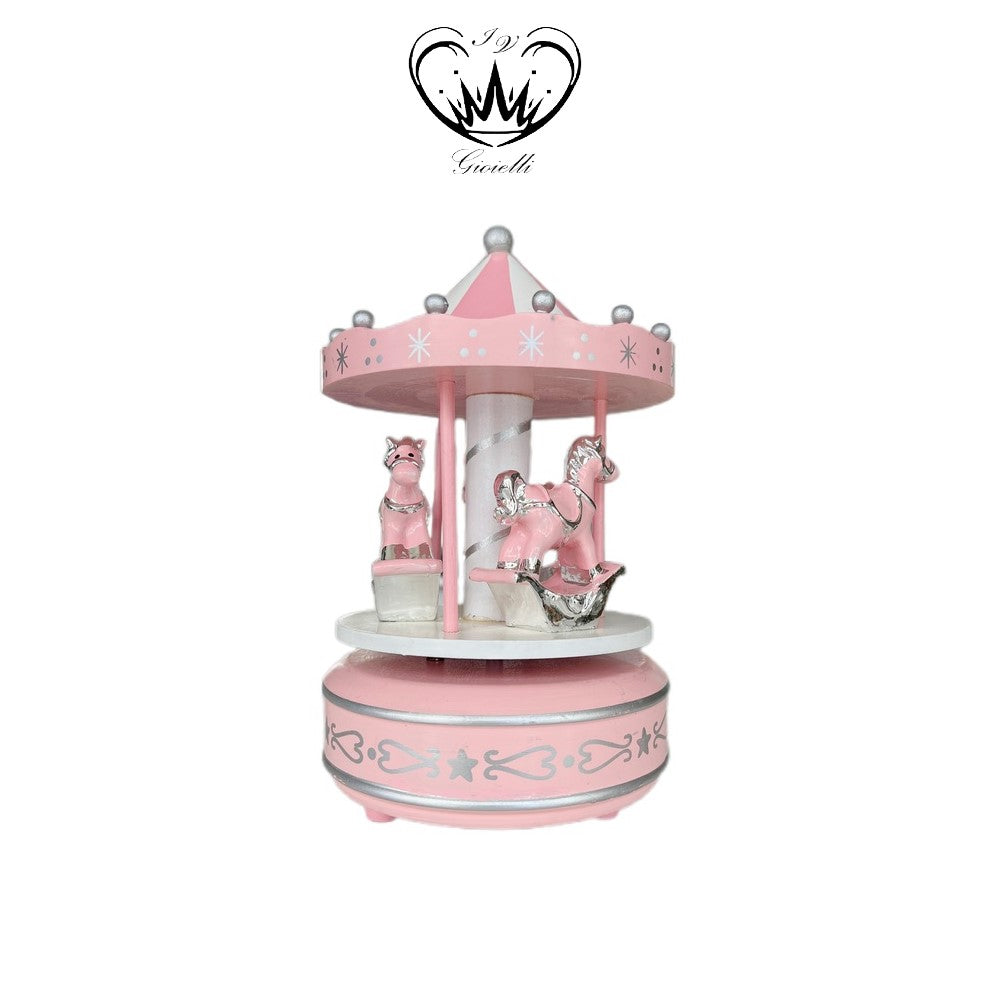 GIOSTRA  MUSICALE ROSA CAVALLI  h 18 ref. AX1102.R