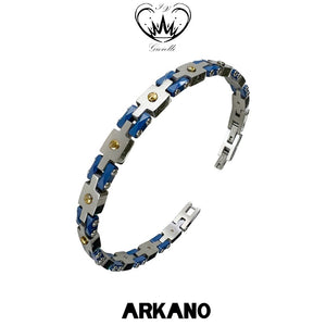 BRACCIALE ARKANO ACCIAIO 316/L ref.BAC131BL