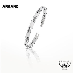 BRACCIALE ARKANO ACCIAIO 316/L ref.BAC134N
