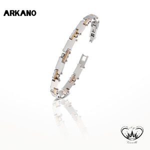 BRACCIALE ARKANO ACCIAIO 316/L ref.BAC134R