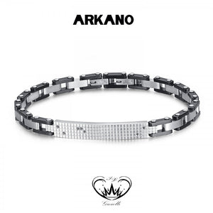 BRACCIALE ARKANO ACCIAIO 316/L ref.BAC71B