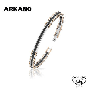 BRACCIALE ARKANO ACCIAIO 316/L ref.BAC81N