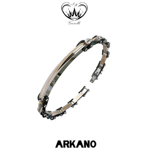 BRACCIALE ARKANO ACCIAIO 316/L ref.BAC84BR