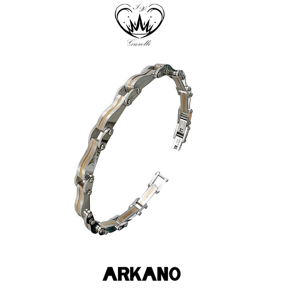 BRACCIALE ARKANO ACCIAIO 316/L ref.BAC96R