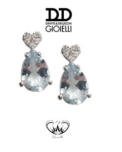 ORECCHINI ACQUAMARINA DD GIOIELLI  ref. BAM000204