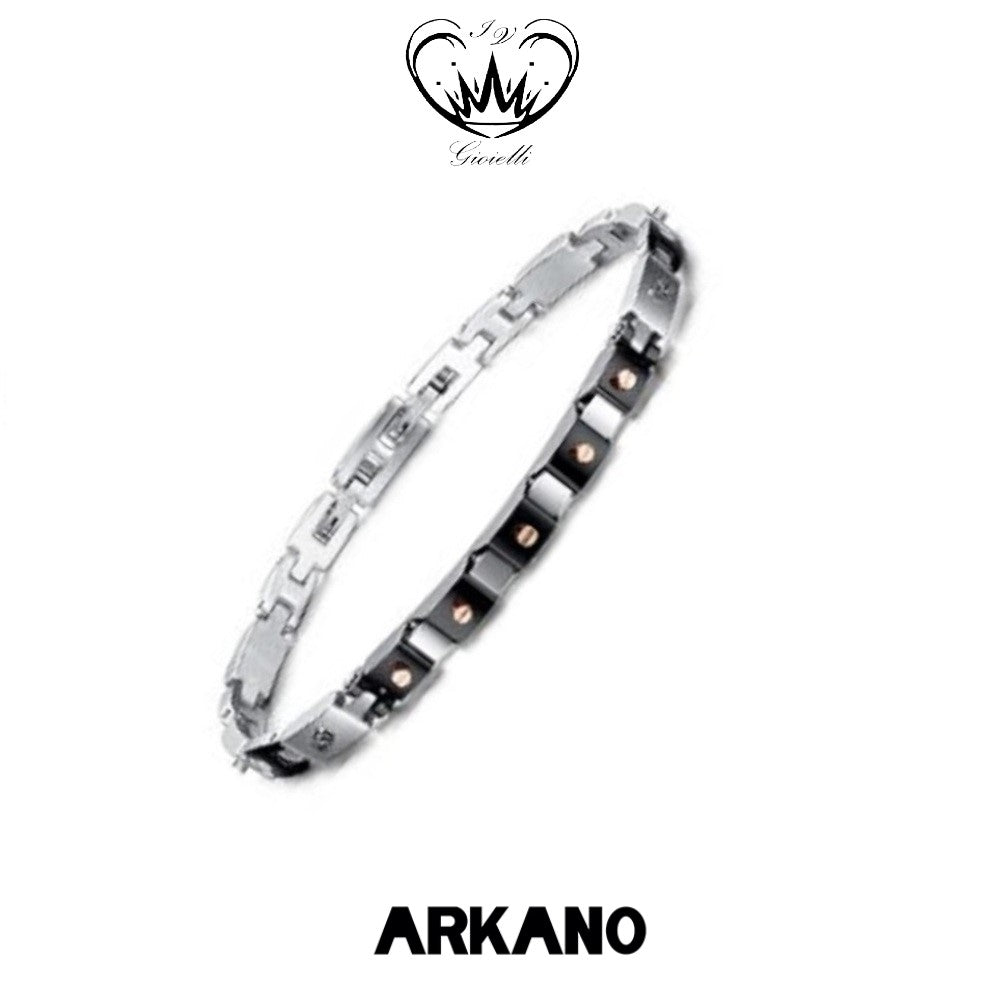 BRACCIALE ARKANO ACCIAIO 316/L ref.BAR05NR