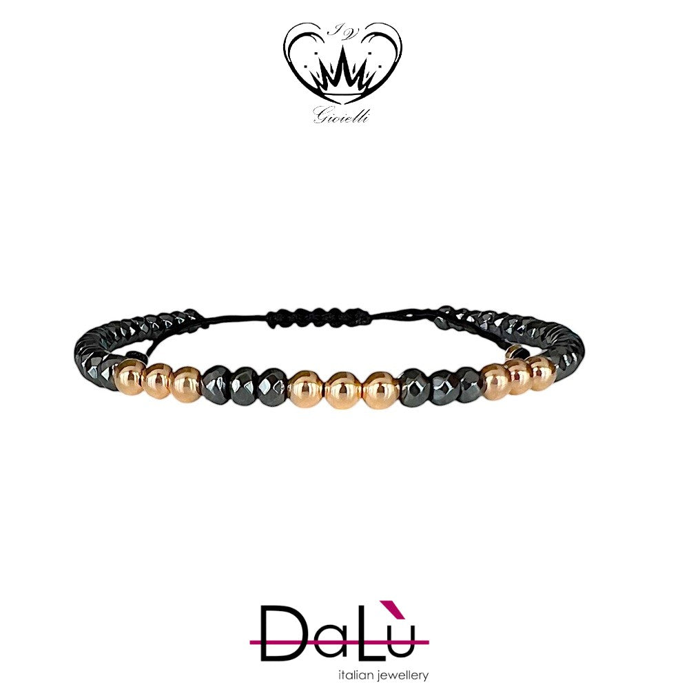 BRACCIALE CORDA EMATITE DALU  ref.BR1210EM8