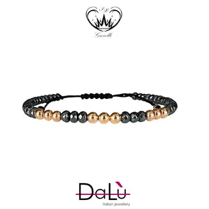 BRACCIALE CORDA EMATITE DALU  ref.BR1210EM8