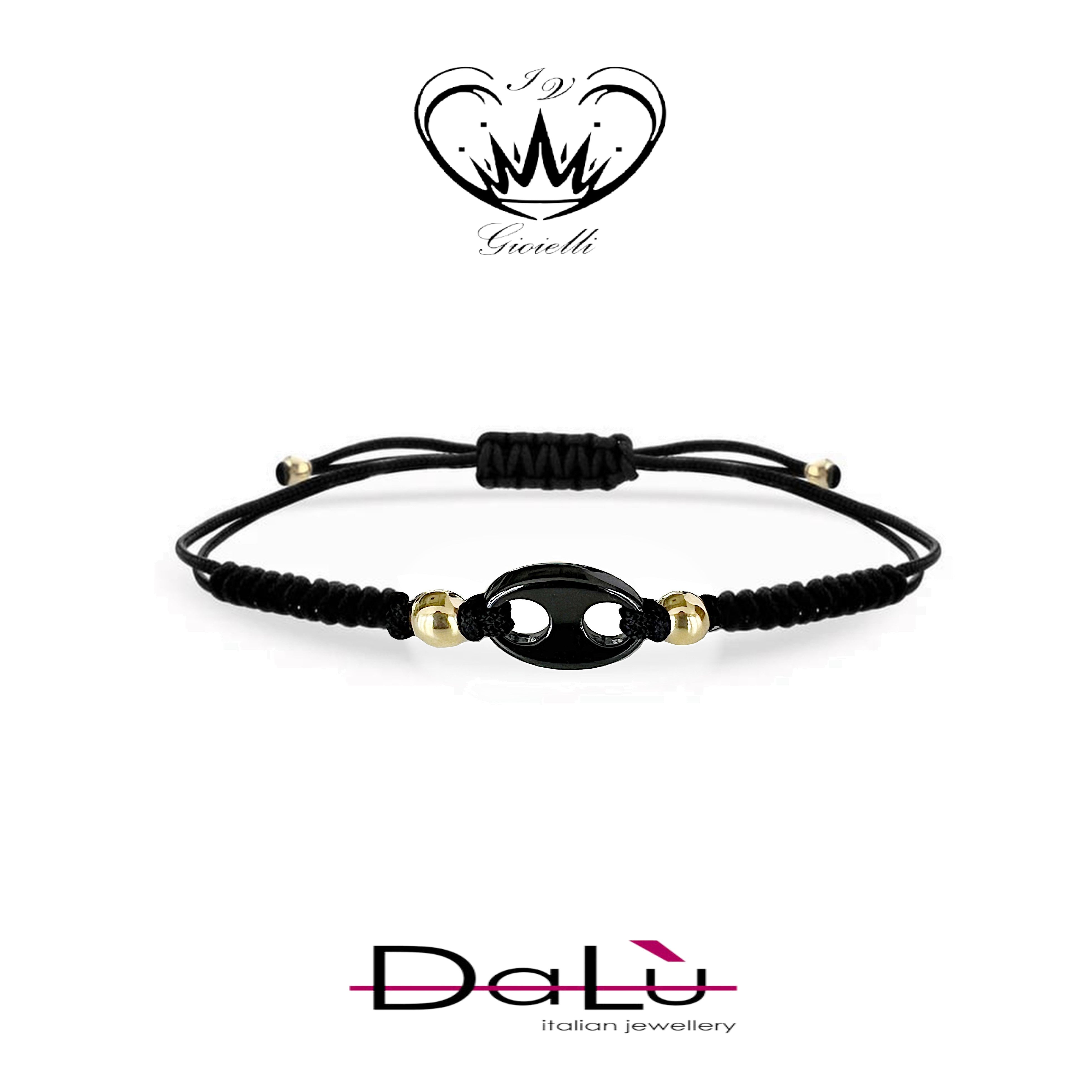 BRACCIALE DALU CORDA E CERAMICA ref. BR2025.SCKT18G