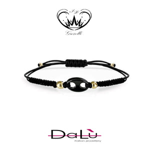 BRACCIALE DALU CORDA E CERAMICA ref. BR2025.SCKT18G
