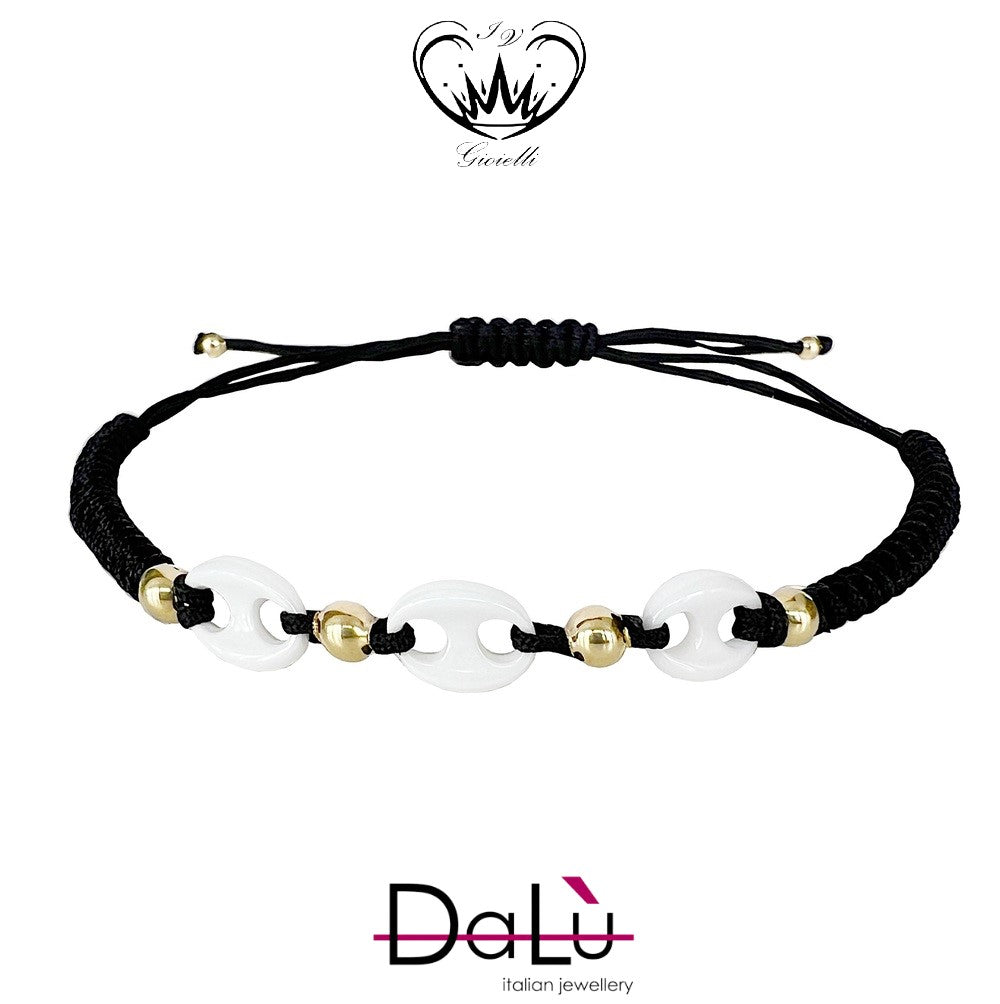 BRACCIALE DALU CORDA E CERAMICA ref. BR2026.KT18SCB