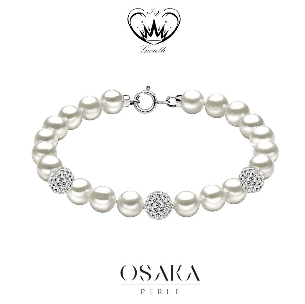 BRACCIALE PERLE OSAKA mm 5-5,5 18kt ref. BR-LUXURY002
