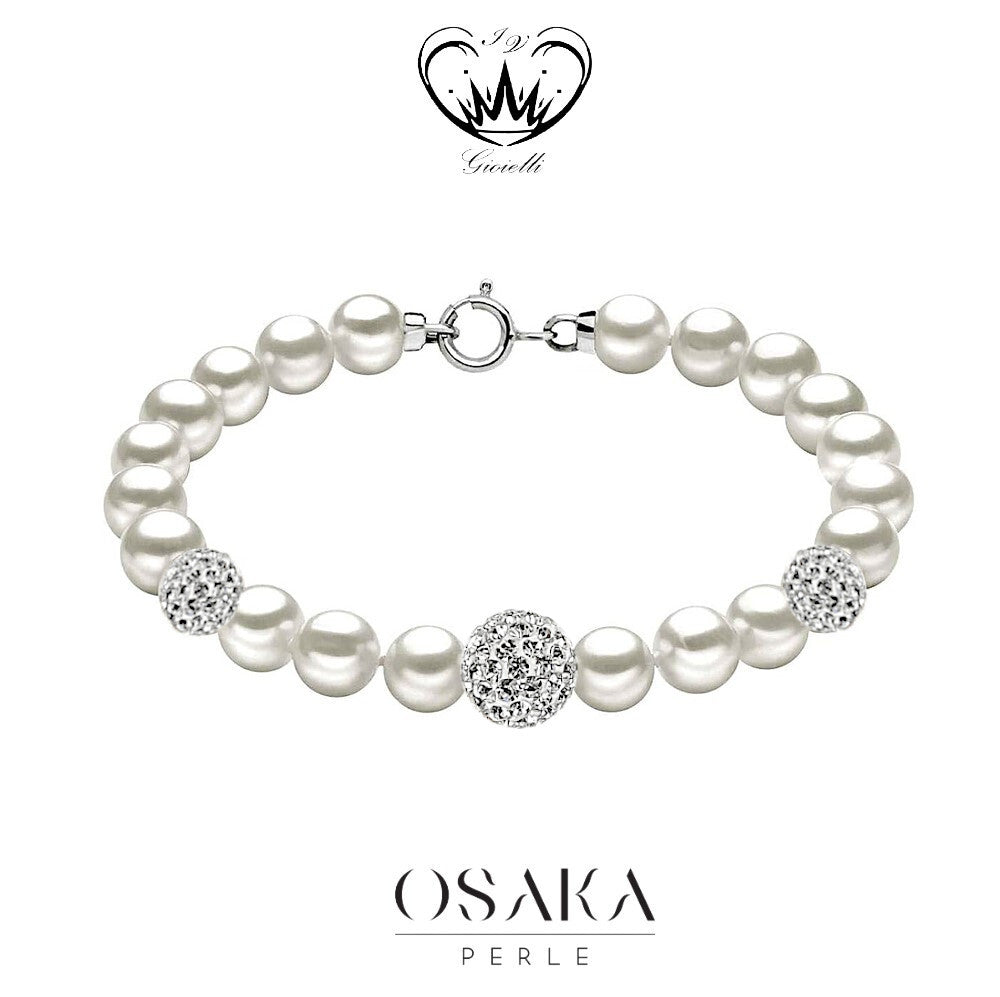 BRACCIALE PERLE OSAKA mm 5-5,5 18kt ref. BR-LUXURY003