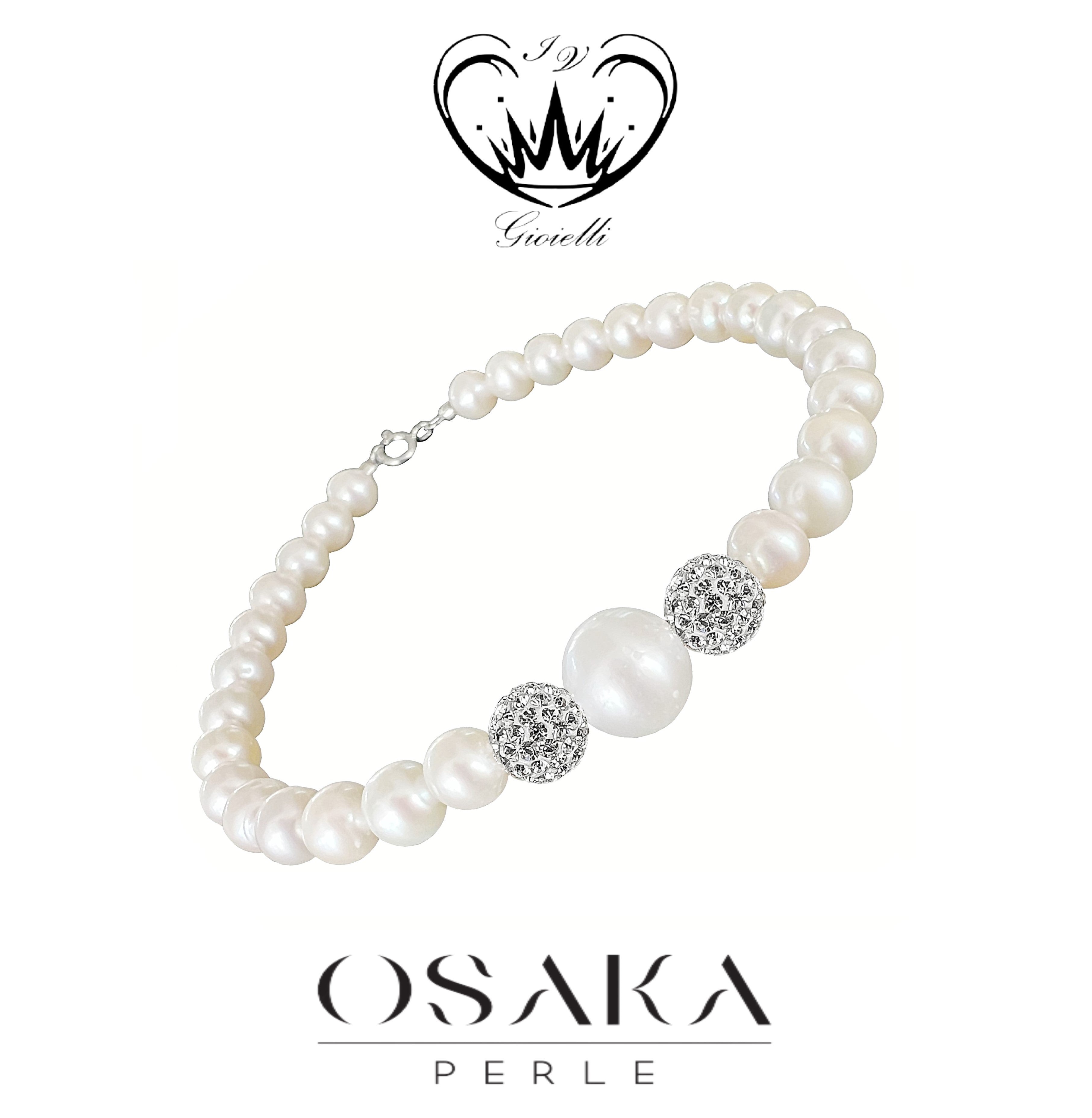 BRACCIALE PERLE OSAKA 18kt ref. BR-LUXURY004