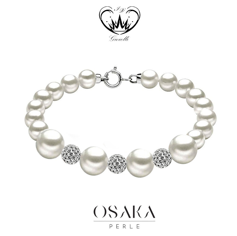 BRACCIALE PERLE OSAKA mm 5-5,5 18kt ref. BR-LUXURY007