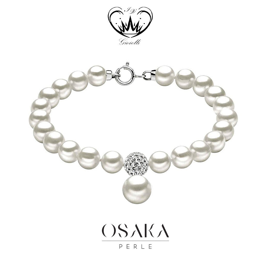 BRACCIALE PERLE OSAKA mm 5-5,5 18kt ref. BR-LUXURY008