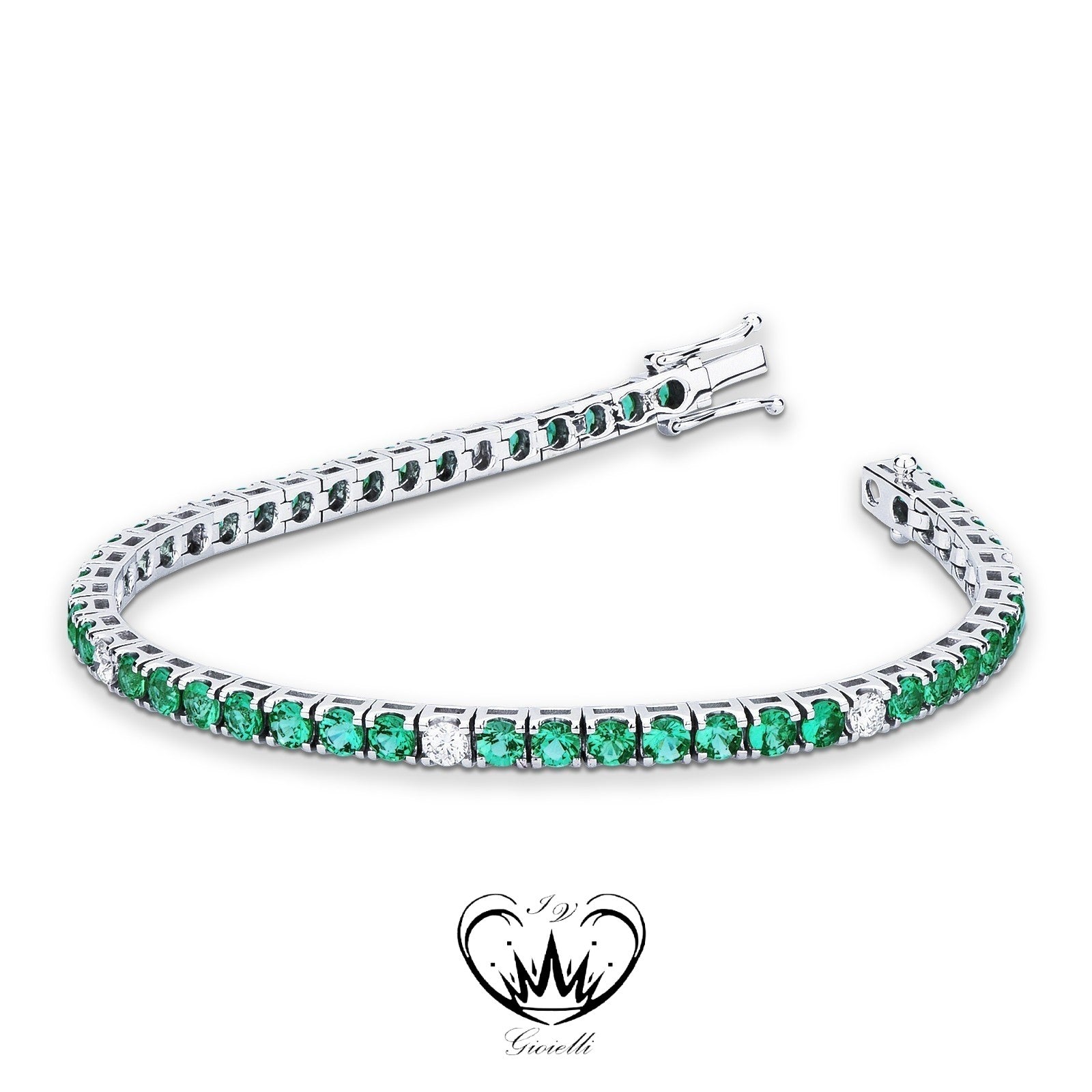 BRACCIALE TENNIS IV GIOIELLI ref.BRTAPSMOBDBSM