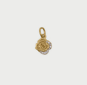 CIONDOLO ROSA RUE DES MILLE ARG 925 ref.CB-CN 20