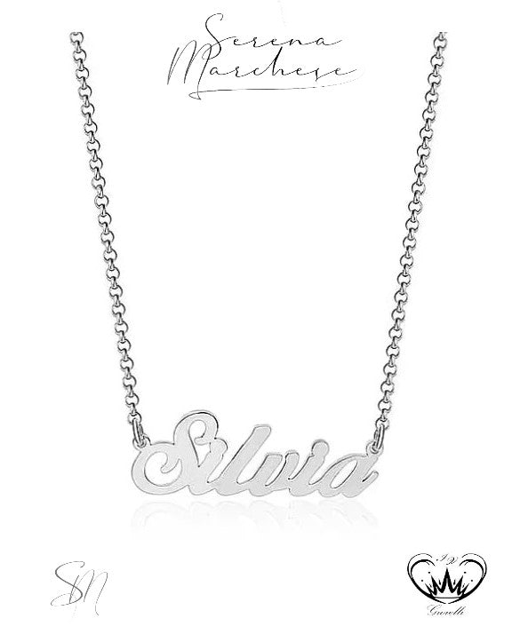 COLLANA NOME SERENA MARCHESE ARG ref. CLARGNAMESM