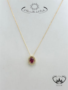 COLLANA I GIOIELLI DEL SOLE ORO 18KT RUB ref. CLC300GR-060
